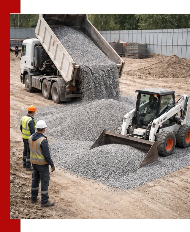 Доставка и продажа гранитного щебня фракции 0-5 в Губкине