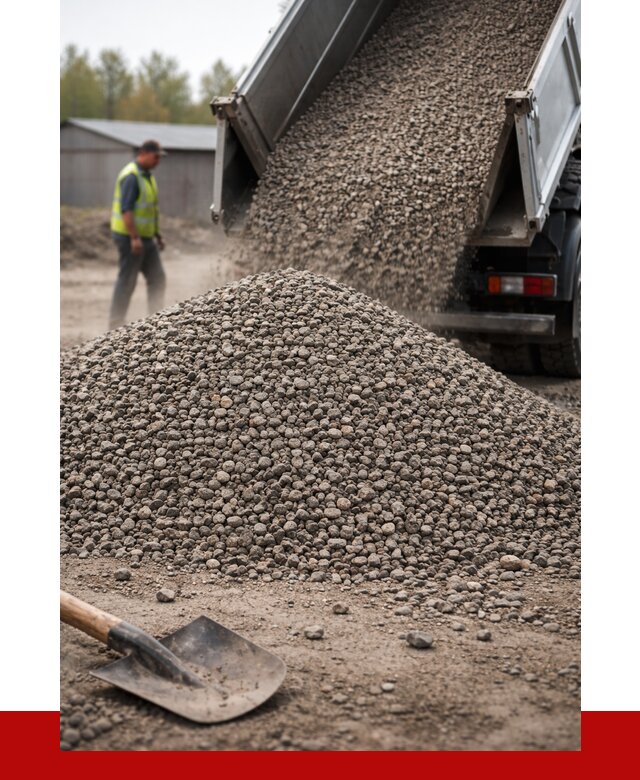 Гранитный щебень фракция 3-10 в Губкине от 4571 руб | ПРОНЕРУДГбк