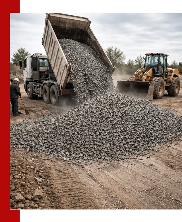 Гранитный щебень фракция 10-20 с доставкой в Губкине