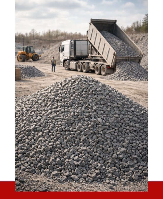 Щебень габбро диабаз доставка в Губкине от 2235 руб.| ПРОНЕРУДГбк