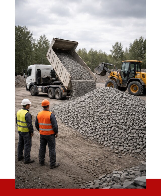 Гравийный щебень фракция 40-70 в Губкине от 9650р | ПРОНЕРУДГбк