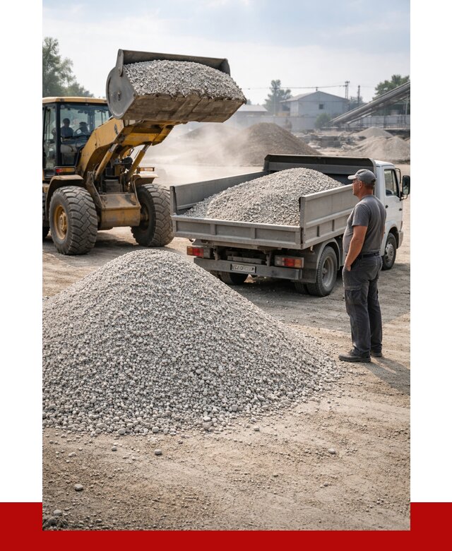Известняковый щебень фр. 0-5 в Губкине от 4266 р. | ПРОНЕРУДГбк