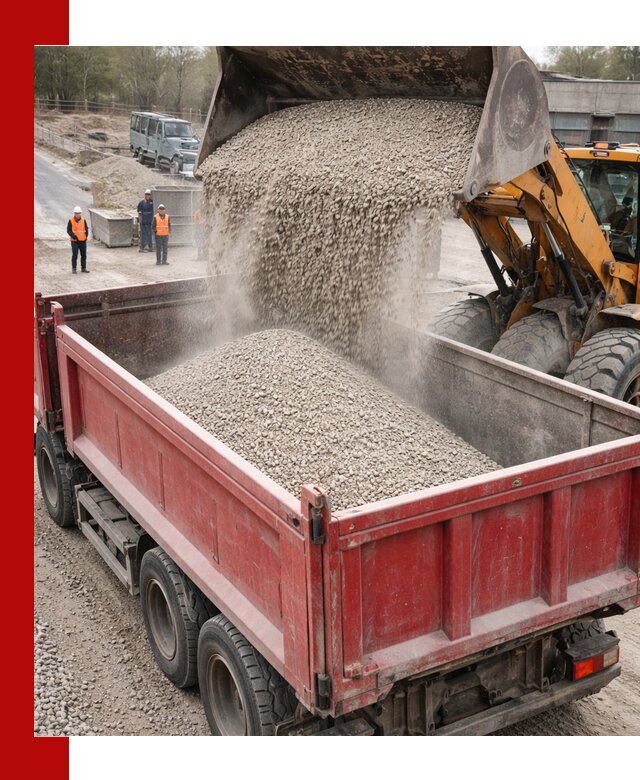 Купить известняковый щебень фракции 0-5 с доставкой в Губкине