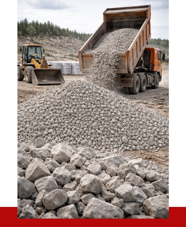 Доломитовый щебень фр. 20-40 в Губкине от 4266 р. | ПРОНЕРУДГбк