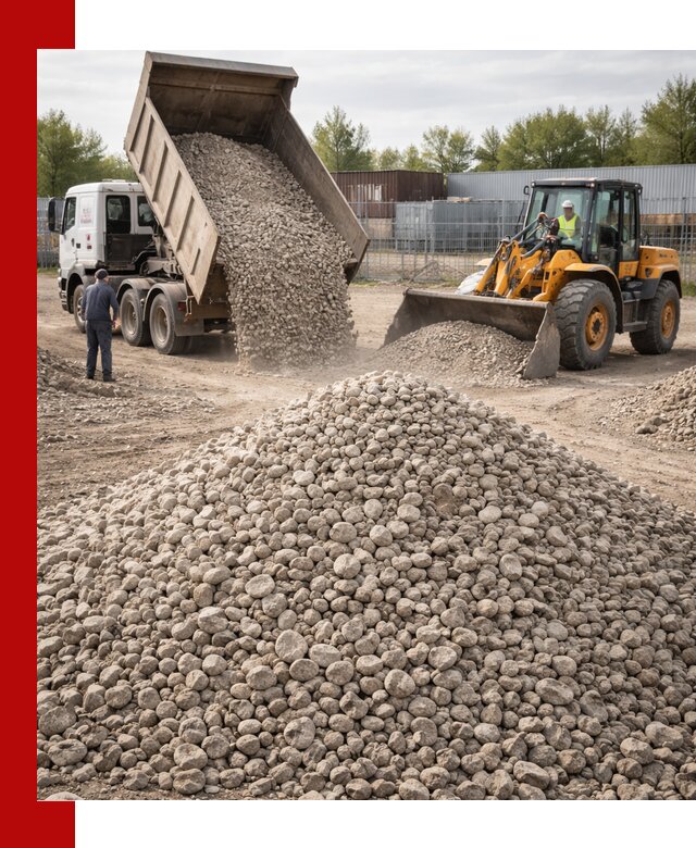 Доломитовый щебень фракции 20–41 с доставкой в Губкине