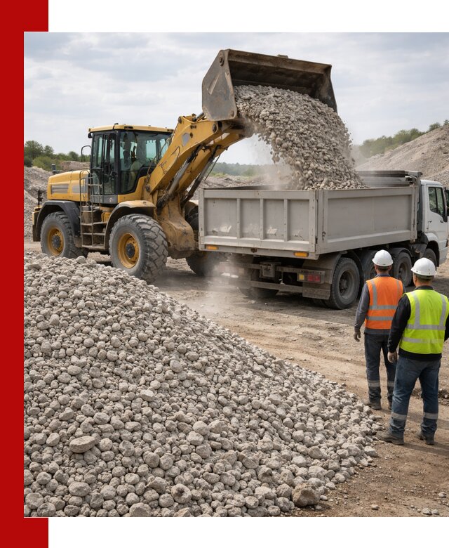 Доломитовый щебень фракция 40–71 доставка и продажа в Губкине