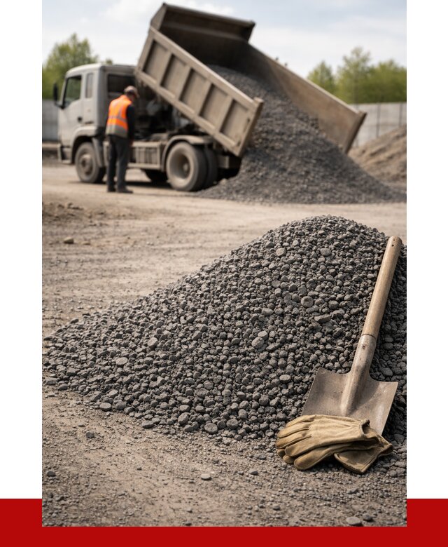 Шлаковый щебень фракция 5-20 в Губкине от 1828 р. ПРОНЕРУДГбк