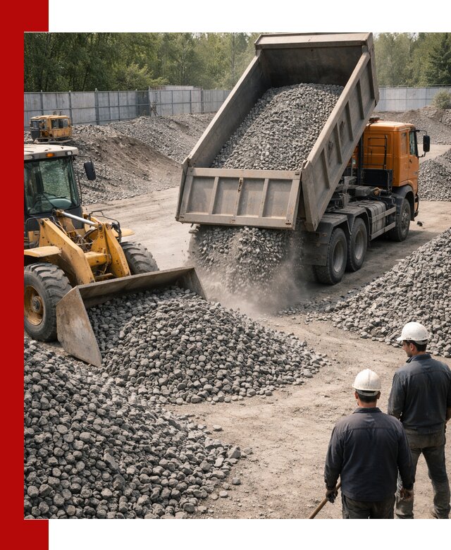 Шлаковый щебень фракция 20-40 доставка и продажа в Губкине