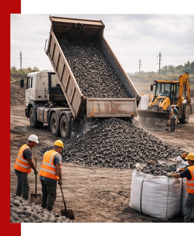 Шлаковый щебень фракция 40-70 с доставкой в Губкине