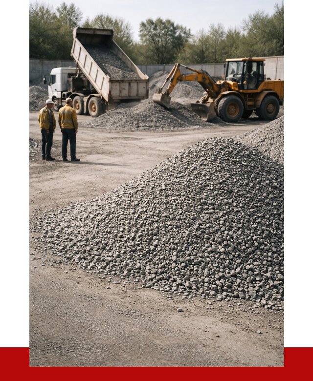 Вторичный щебень фр. 5-20 в Губкине от 1625 р. - ПРОНЕРУДГбк