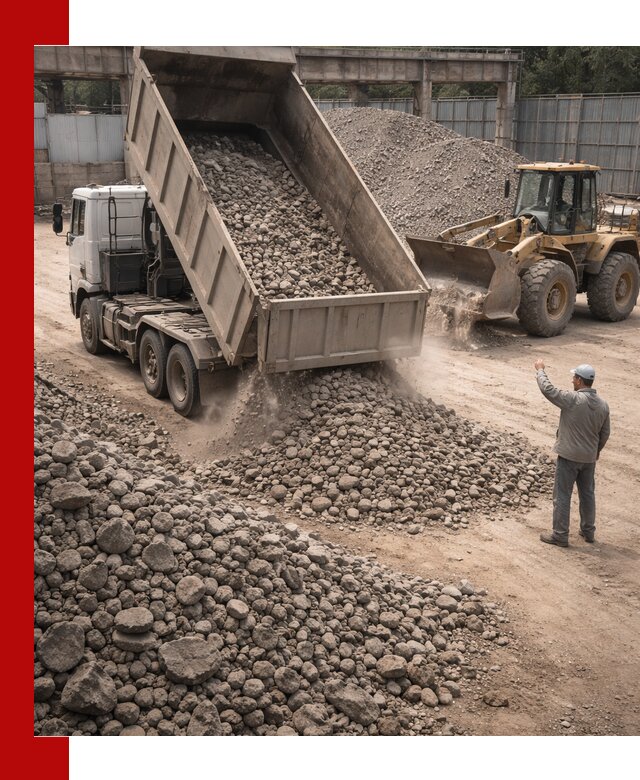 Вторичный щебень фракция 20-40 с доставкой в Губкине