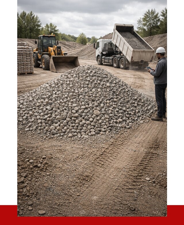 Купить бетонный щебень в Губкине, от 3251 р. ПРОНЕРУДГбк