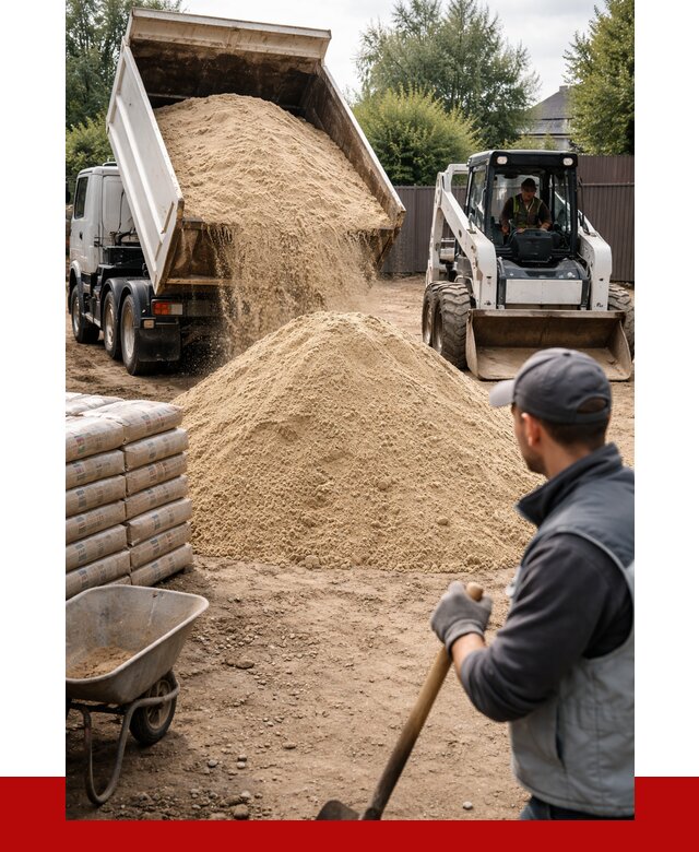 Мытый речной песок с доставкой в Губкине от 1473 р. | ПРОНЕРУДГбк