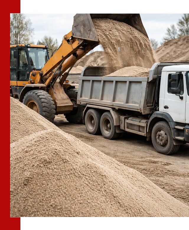 Доставка сеяного песка в Губкине оптом и в розницу