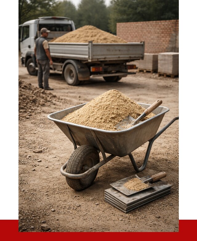 Песок для кладки в Губкине с доставкой от 2235 р. | ПРОНЕРУДГбк