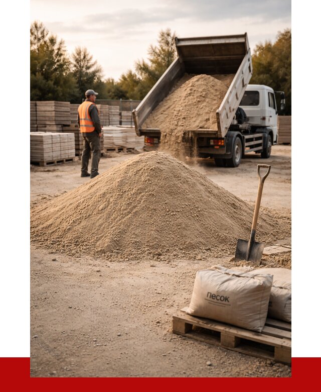 Купить сухой песок в Губкине с доставкой от 2438 р. | ПРОНЕРУДГбк