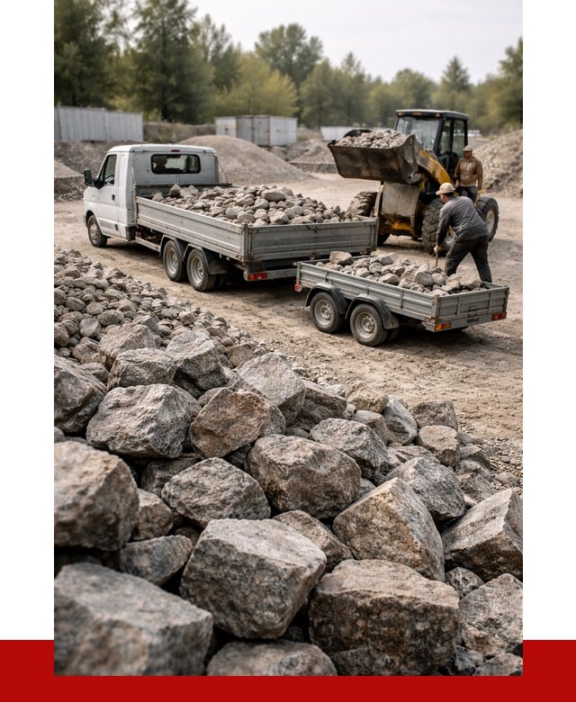 Купить бутовый камень гранитный в Губкине от 2844 р. | ПРОНЕРУДГбк