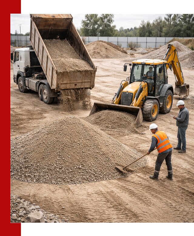 Поставка и доставка ПГС С4 в мешках и самосвалах в Губкине
