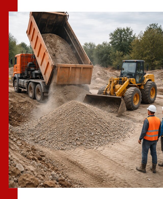 Доставка ПГС фракции С6 в мешках и навалом в Губкине