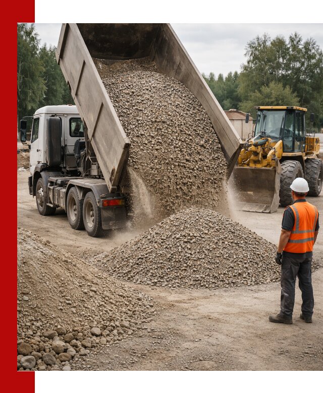 Доставка щпс в Губкине — щебеночно-песчаная смесь под заборы и дорожки