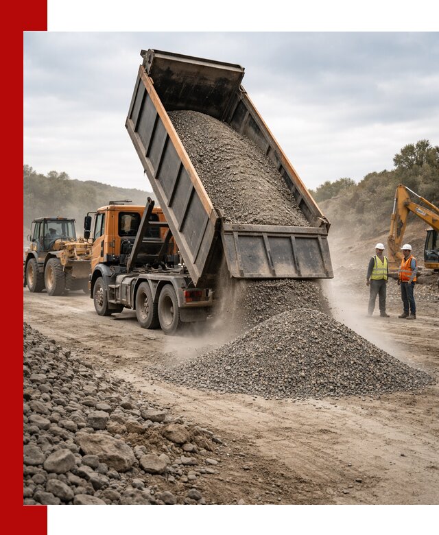 Щебёночно-песчаная смесь ЩПС С1 с доставкой в Губкине