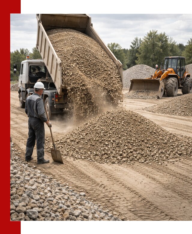 Доставка щпс С3 в Губкине самосвалами и бортовыми грузовиками