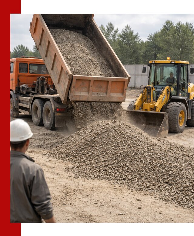 Доставка щпс С8 самосвалами в Губкине от производителя