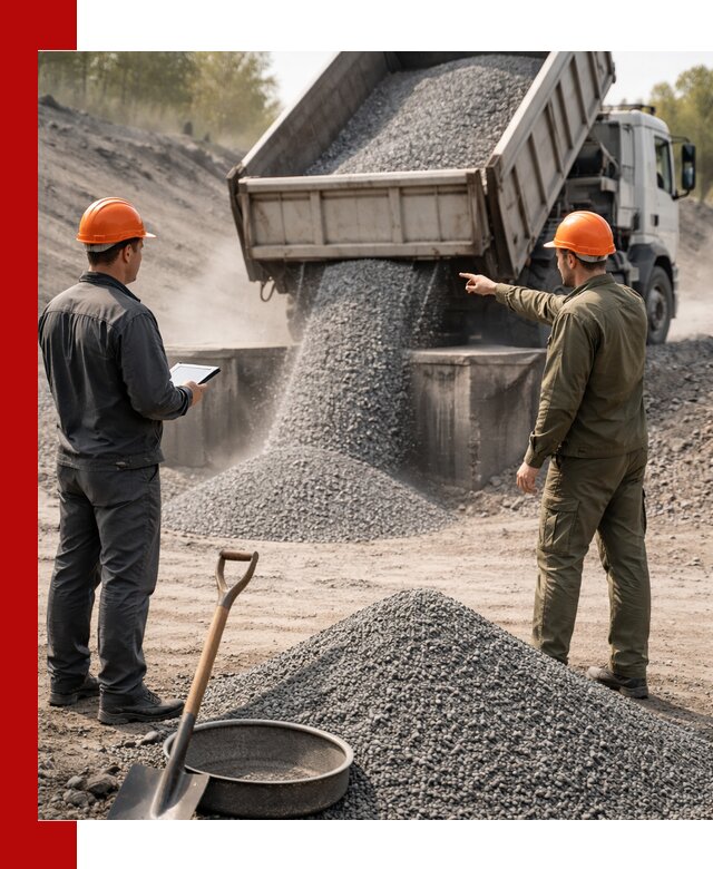 Гранитная крошка фракция 2-5 доставка в Губкине