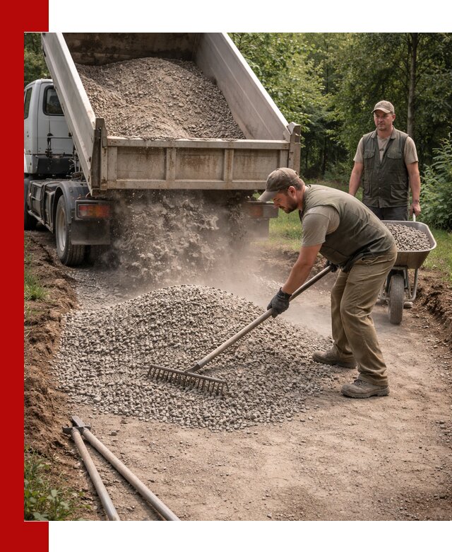 Каменная крошка для дорожек с доставкой в Губкине