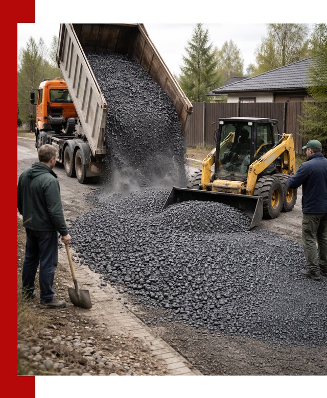 Крошка габбро с доставкой в Губкине для строительных работ