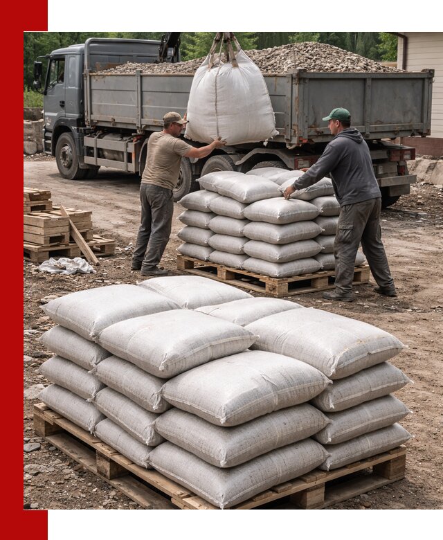Керамзит в мешках с доставкой в Губкине от компании-поставщика