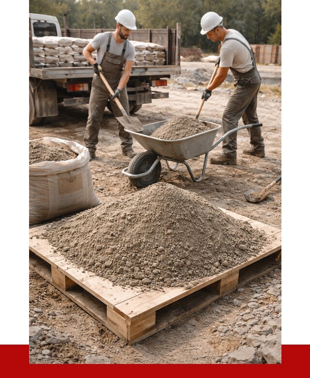 Цементно песчаная смесь М100 в Губкине от 5282 р. за куб | ПРОНЕРУДГбк