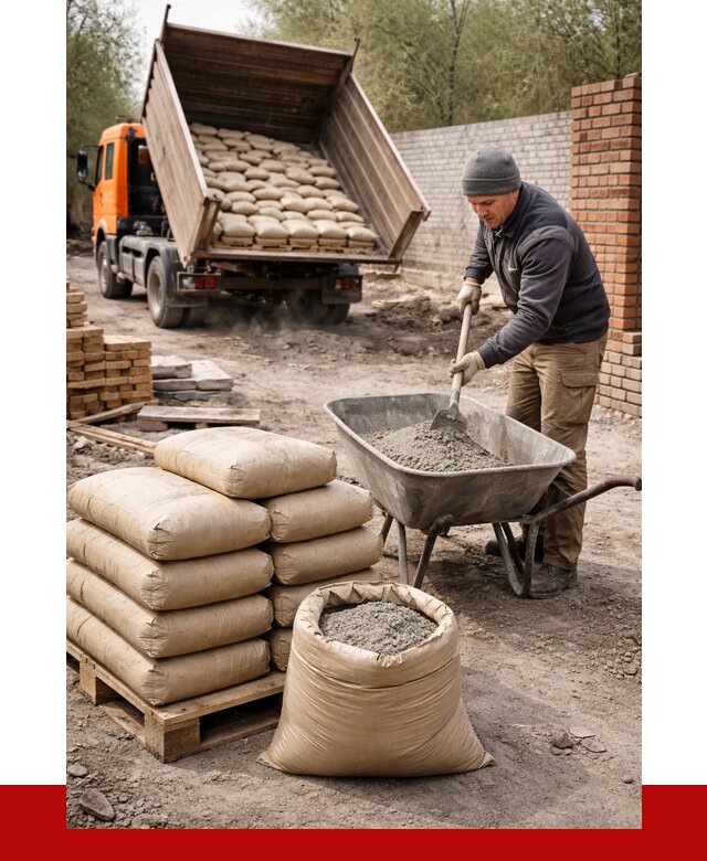 Купить сухую смесь для кладки в Губкине от 1219 р. | ПРОНЕРУДГбк