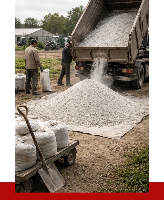 Купить известняковая мука в Губкине от 4266 р. за куб | ПРОНЕРУДГбк