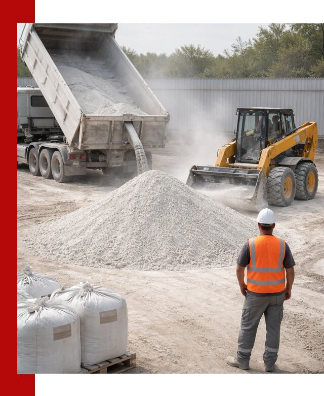 Доставка и продажа известняковой муки в Губкине