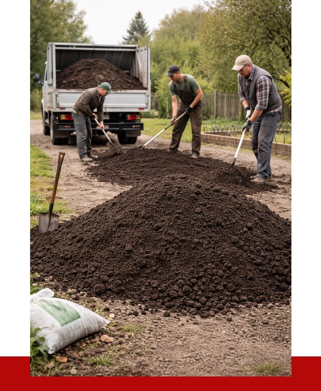 Купить землю для огорода в Губкине от 3251 р./куб | ПРОНЕРУДГбк