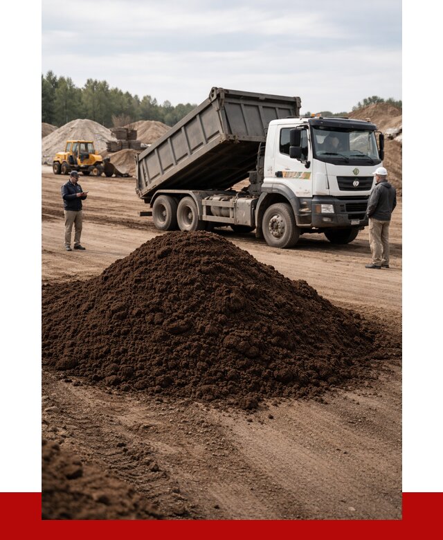 Низинный торф с доставкой в Губкине от 1219 р. | ПРОНЕРУДГбк