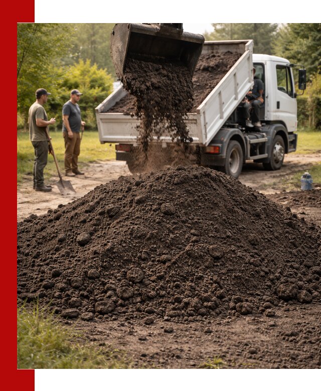 Доставка и продажа чернозема в Губкине оптом и в розницу