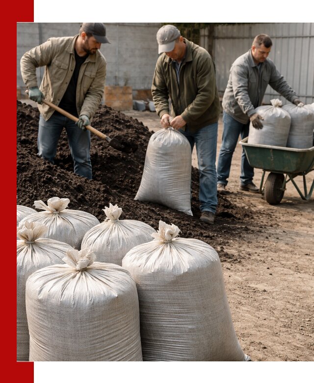 Купить чернозем в мешках с доставкой в Губкине