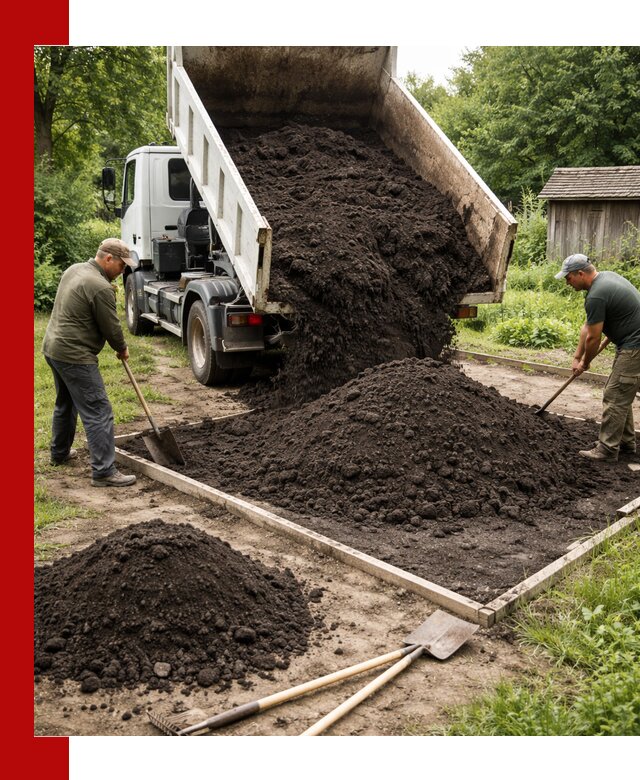 Купить чистый чернозем для огорода с доставкой в Губкине