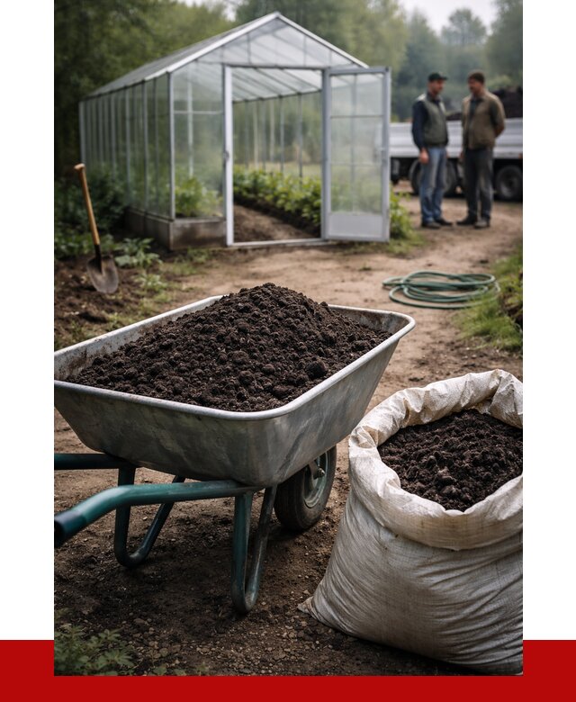 Чернозем для теплицы в Губкине с доставкой от 1524 р. | ПРОНЕРУДГбк