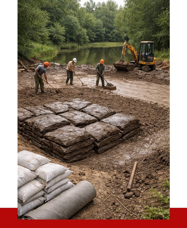 Купить глину для пруда в Губкине от 4571 р. с доставкой | ПРОНЕРУДГбк