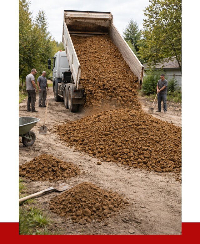 Купить суглинок с доставкой в Губкине от 2540 р. за куб | ПРОНЕРУДГбк