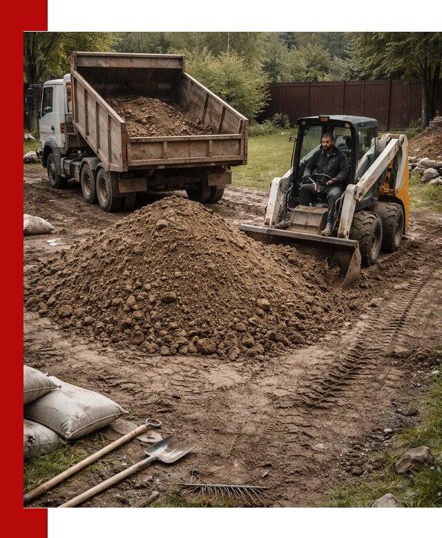 Суглинок для планировки участков в Губкине с доставкой и выгрузкой