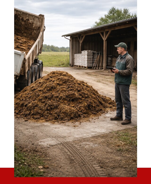 Купить навоз с доставкой в Губкине от 1219 р. за куб | ПРОНЕРУДГбк