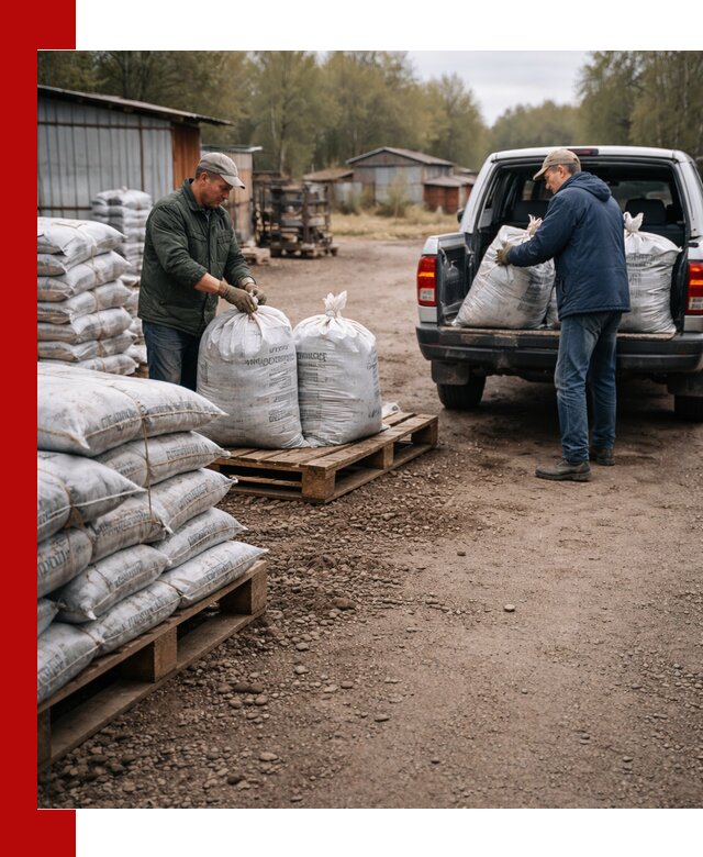 Купить конский навоз в мешках с доставкой в Губкине