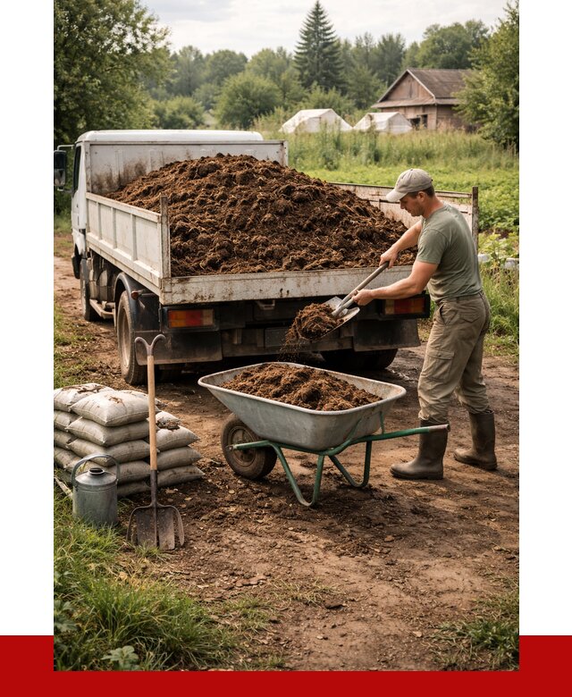 Купить коровий навоз с доставкой в Губкине от 1828 р. | ПРОНЕРУДГбк