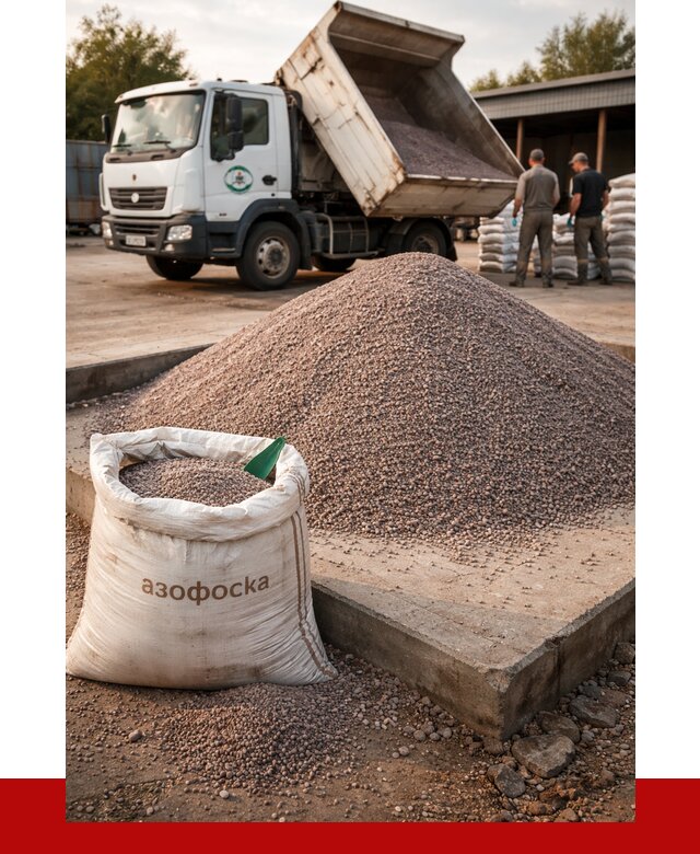 Купить азофоска в Губкине с доставкой от 1219 р. за куб | ПРОНЕРУДГбк