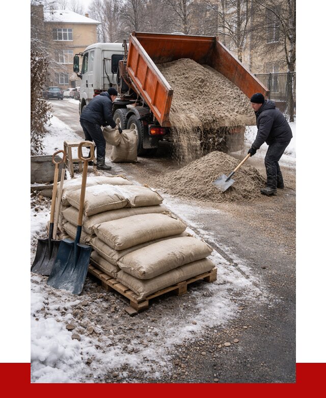 Противогололедные материалы оптом в Губкине от 4266 р. | ПРОНЕРУДГбк