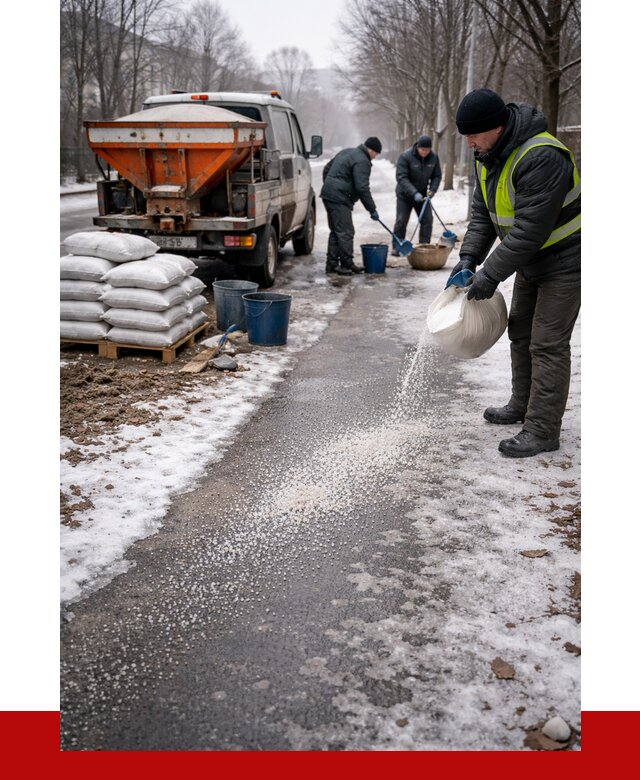 Реагент против гололеда в Губкине с доставкой от 4571 р. | ПРОНЕРУДГбк